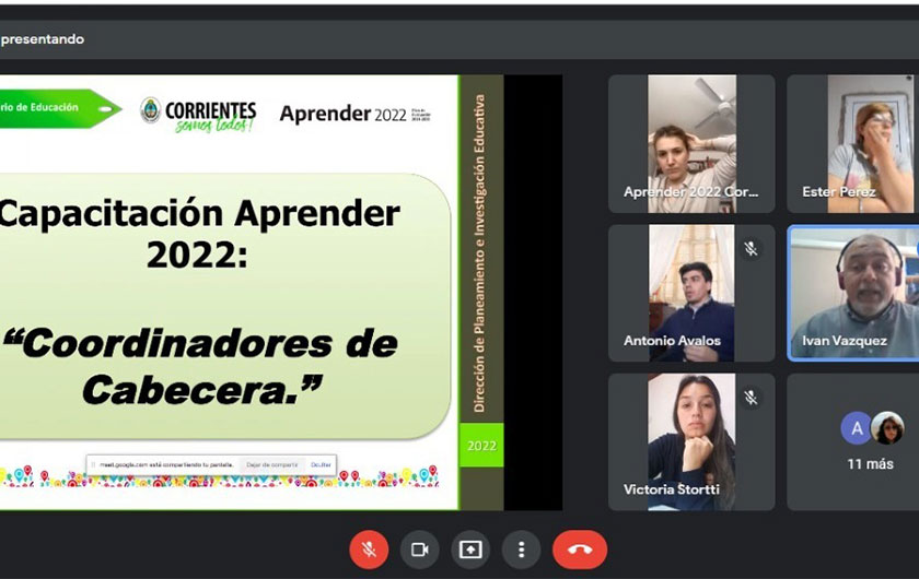 reunion virtual capacitacion aprender 2022