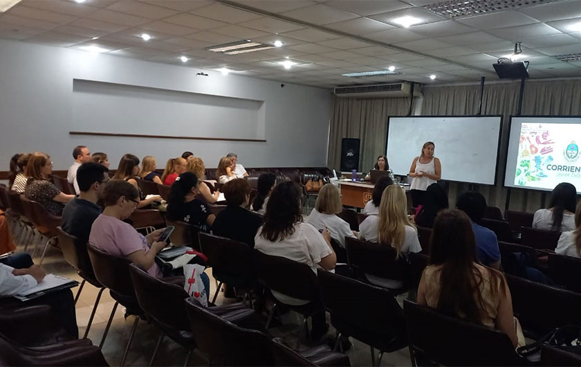 audiencia en1er. Encuentro del Trayecto formativo para la elaboración del PEAJ 2023