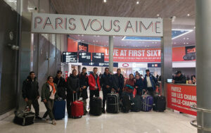 alumnos viajan a Francia