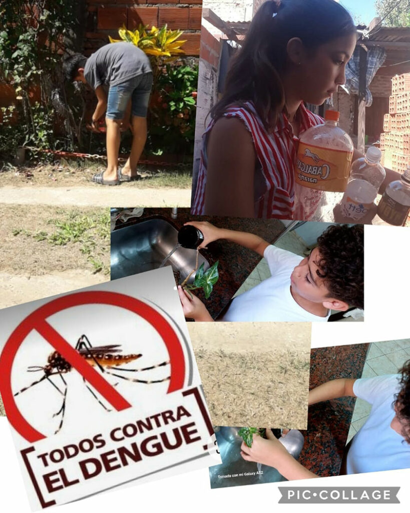 niños informados sobre el dengue