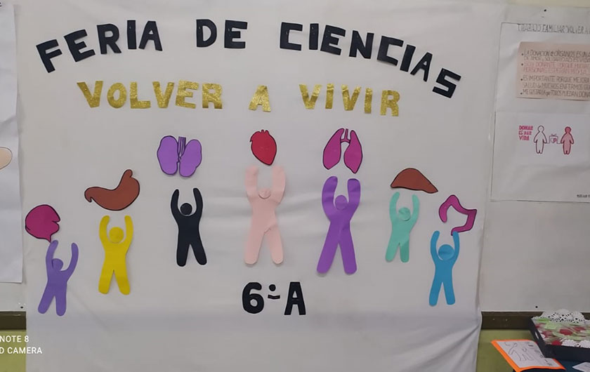 cartel de feria de ciencias