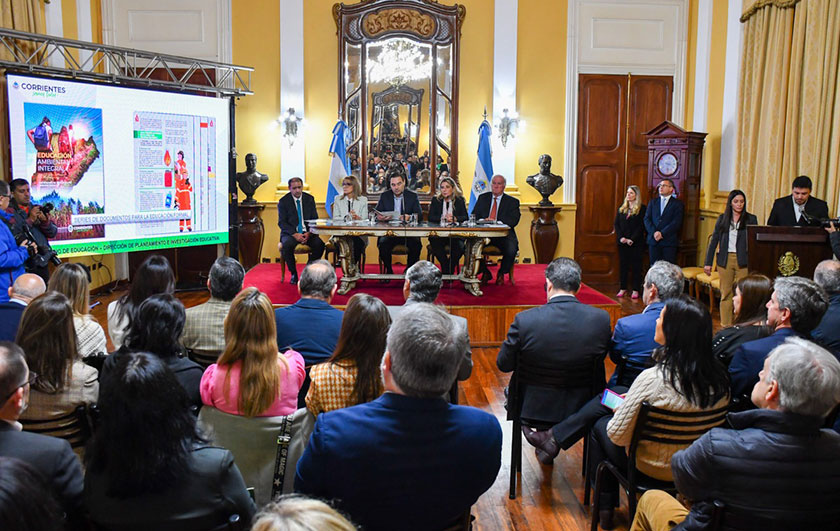 presentación del Programa Provincial de Educación Ambiental, apuntando a un futuro sostenible