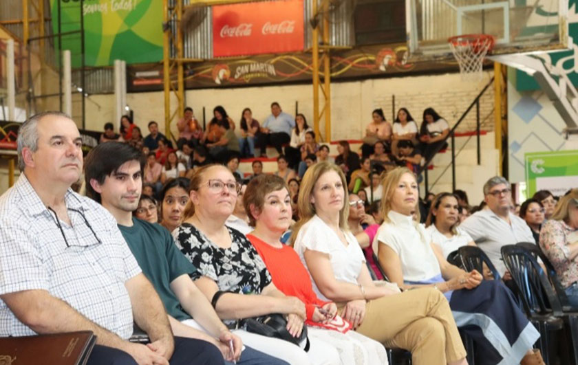 audiencia en la jornada de Formación en Educación Vial