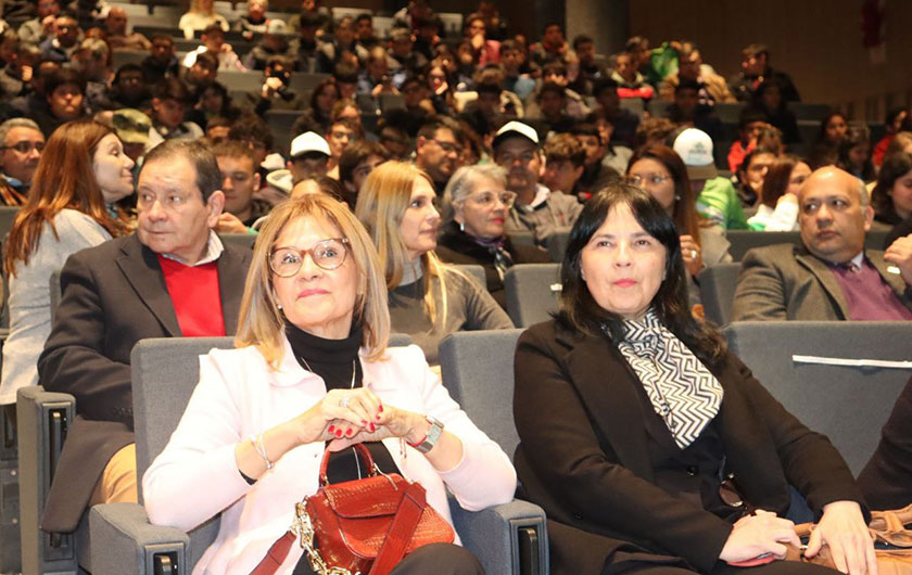 Ignacio Peña dio una charla a los participantes de Tecnicar