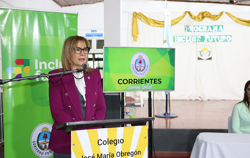 Ministra de Educación en acto de Incluir Futuro