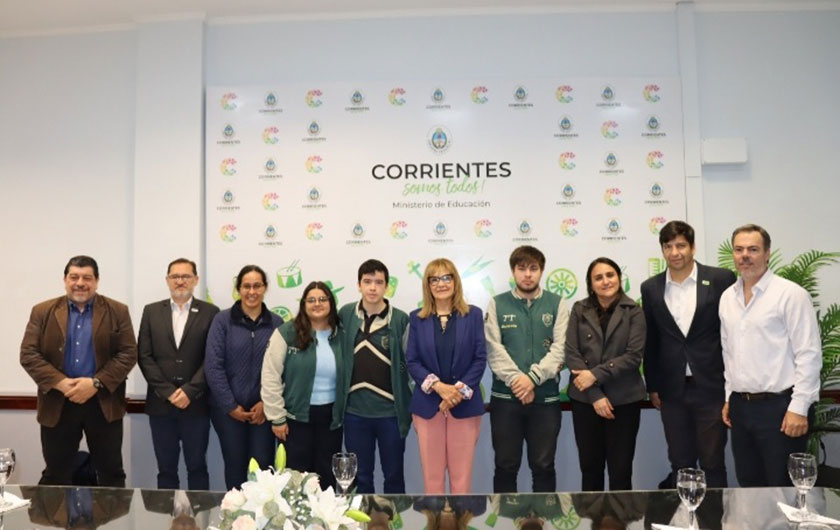 Alumnos de la Escuela Beltrán representarán a Corrientes en la 3° Cumbre Mundial de Jóvenes